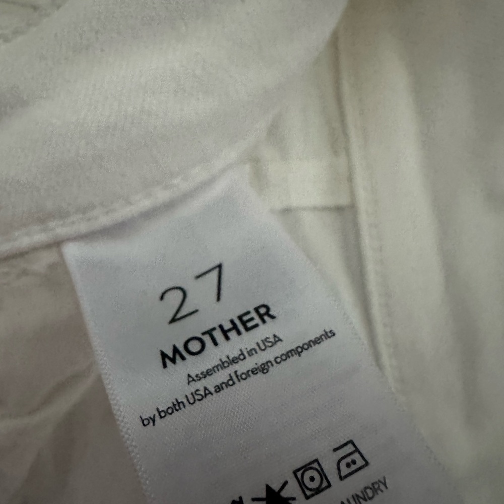 MOTHER WHITE DENIM - Picture 3 of 5